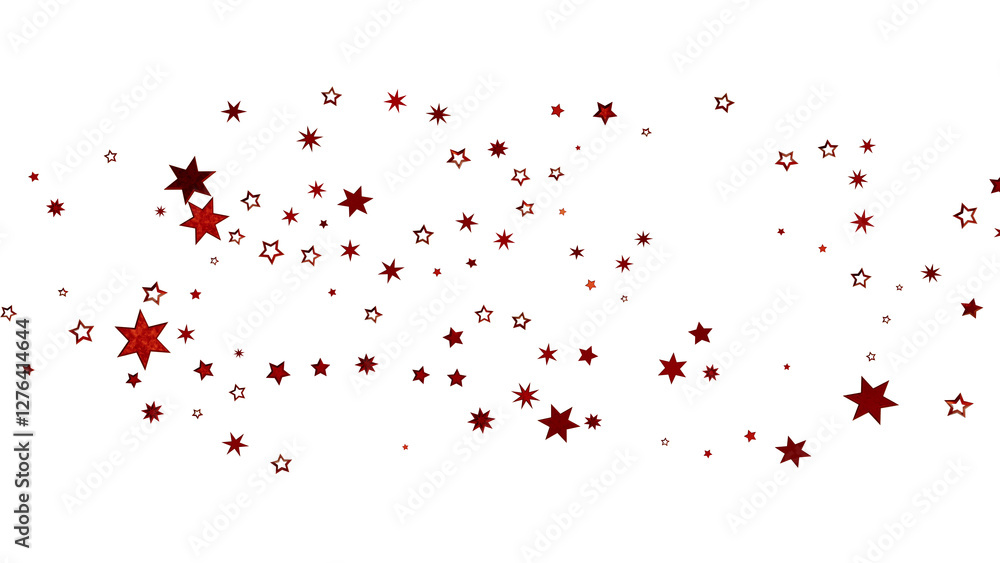 Red Starry Background Design Red Starry Background Design
