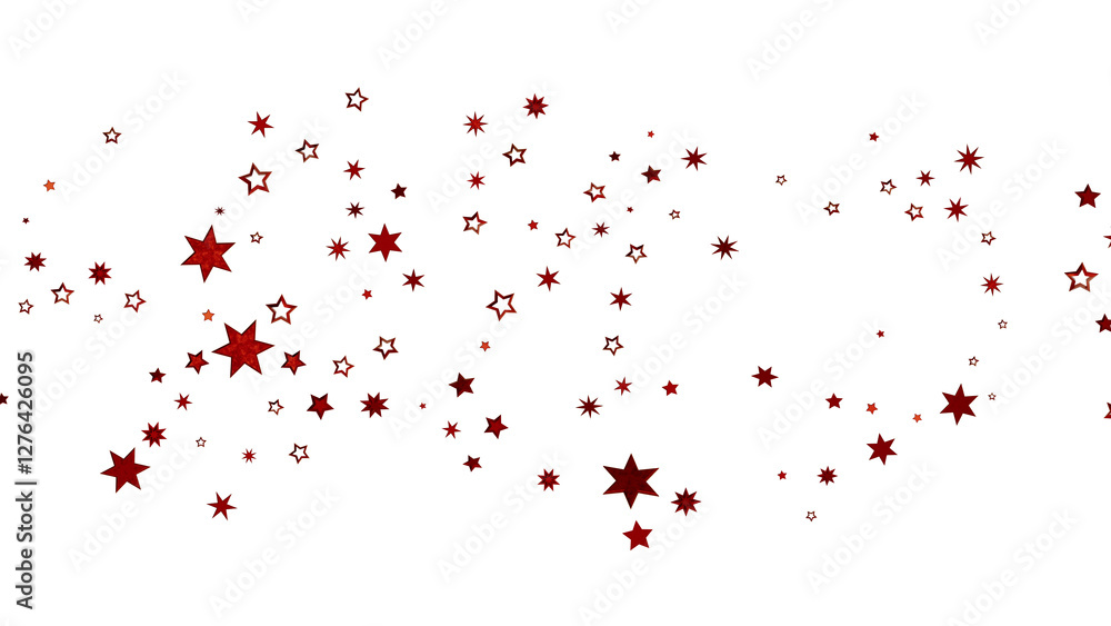 Red Starry Background Red Starry Background