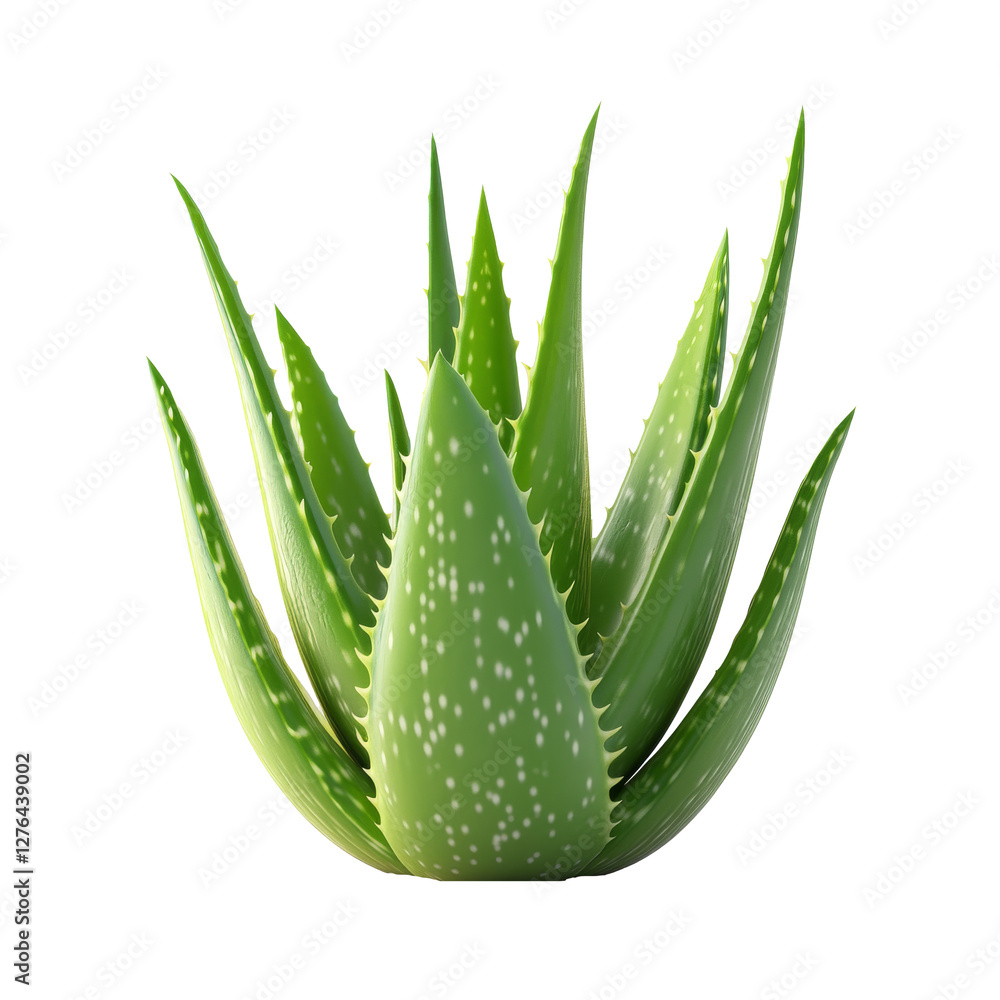 Aloe vera isolate on transparent background Aloe vera isolate on transparent background