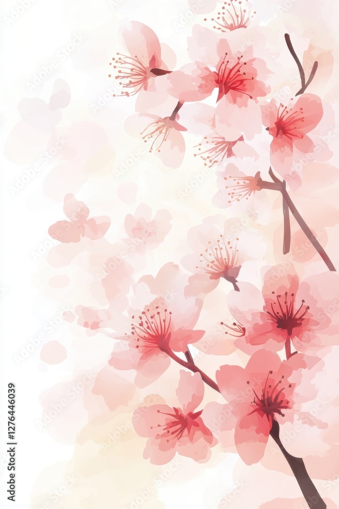 Beautiful cherry blossom flower at full blooming in Spring. Beautiful cherry blossom flower at full blooming in Spring.