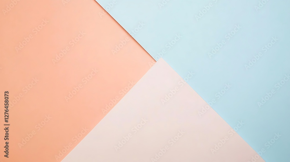 Pastel Colored Paper Background Abstract Design