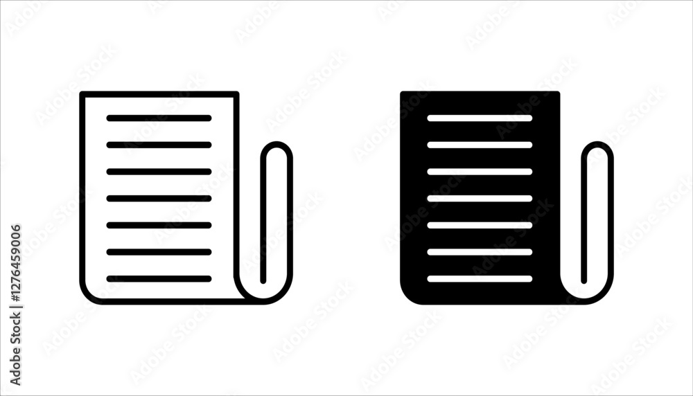 flat black newspaper vector icon set, on white background. flat black newspaper vector icon set, on white background.