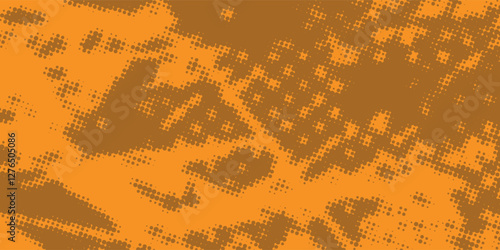 Distressed overlay texture of natural leather, grunge vector background. abstract halftone vector illustration