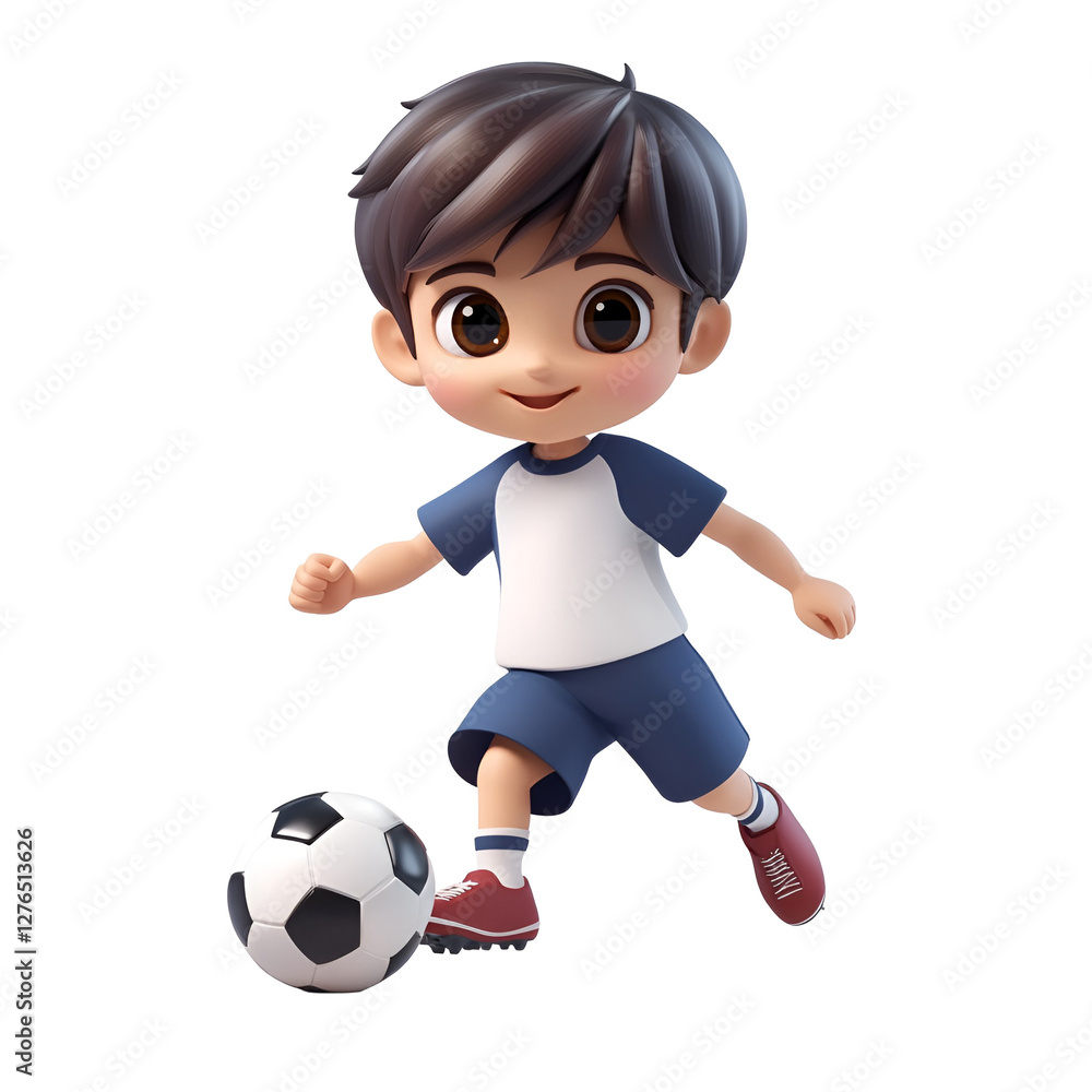 boy with soccer ball boy with soccer ball