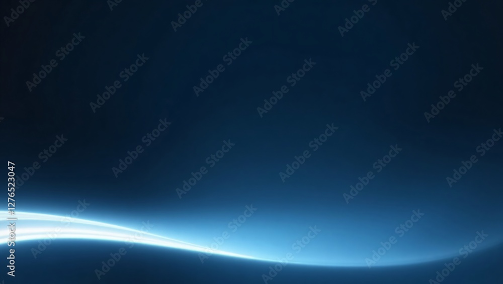 Fototapeta premium abstract blue background with waves