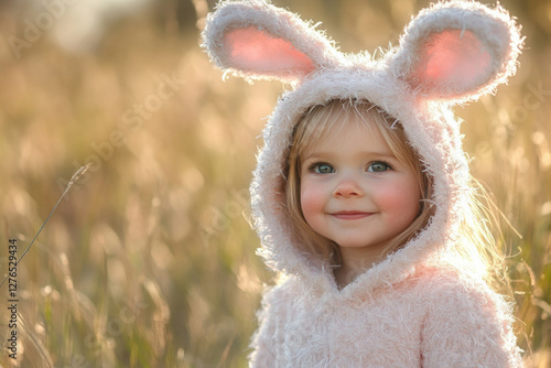 A child dressed as the East...