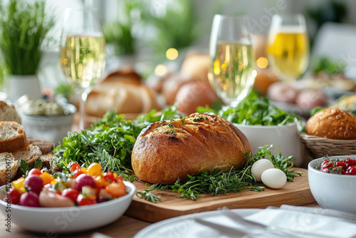 A festive Easter brunch tab...