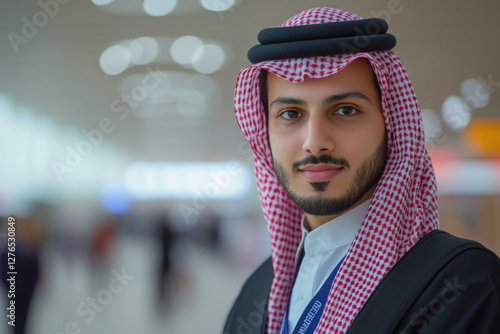 A Middle Eastern businessma...