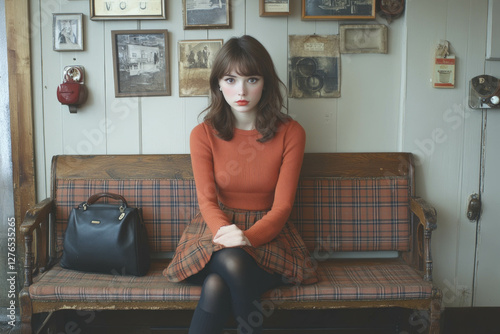 Plaid Skirt