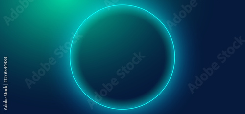 Green blue gradient technology digital speed connect background, abstract cyber nano information communication, innovation future tech data, internet network connection, Ai big data line illustration
