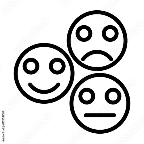 reaction vector icon