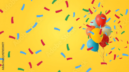 colourful ballons image with very nice bacground