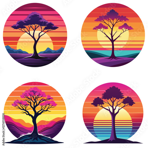 four seasons trees