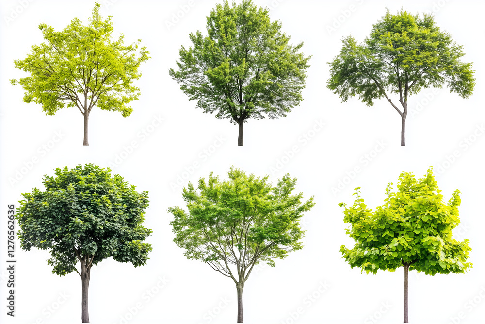 Set of tropical tree isolated on white background, Selective focus group of tree for garden decoration on white, Varies of tiny tree. Set of tropical tree isolated on white background, Selective focus group of tree for garden decoration on white, Varies of tiny tree.