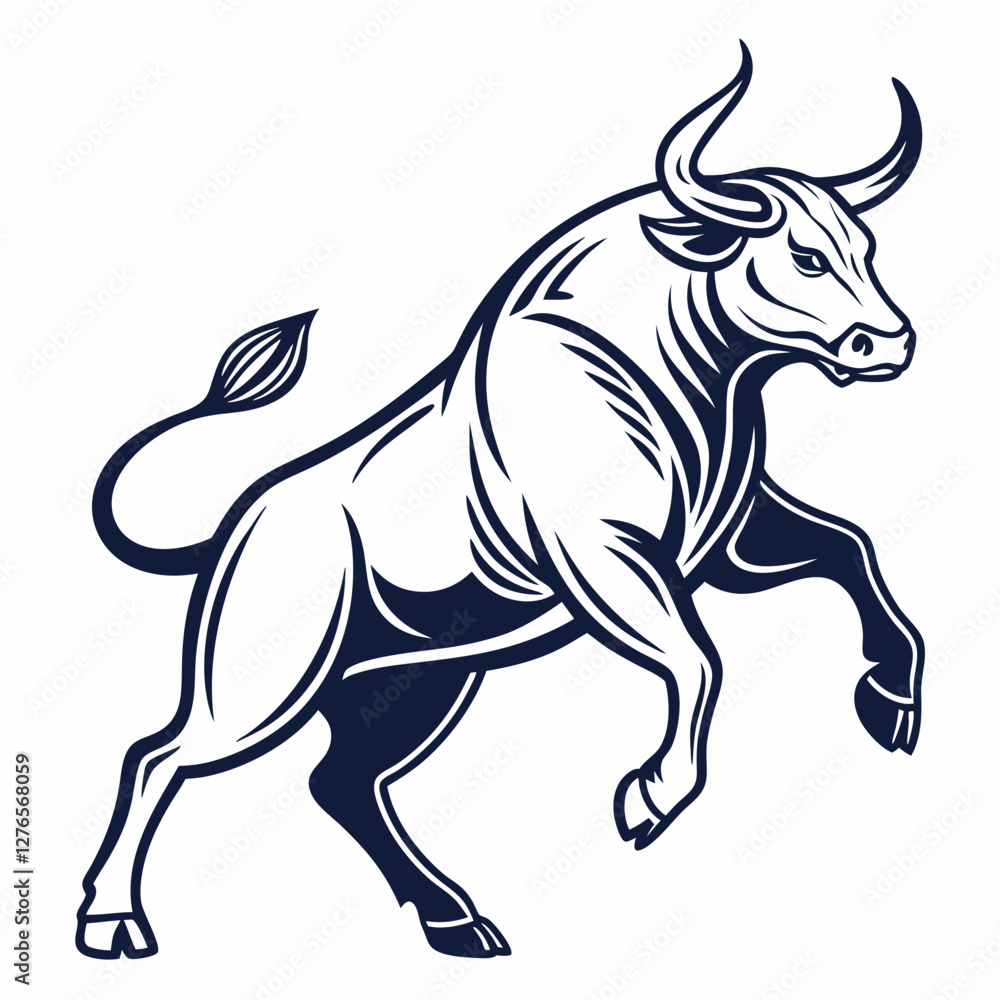 Fototapeta premium bull
