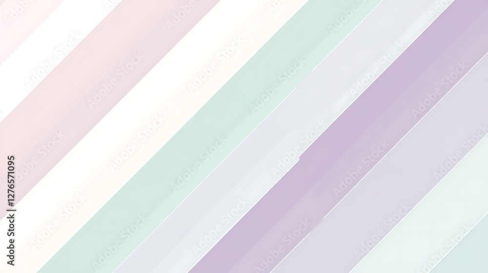 Obraz premium Abstract Pastel Diagonal Stripes Background Design
