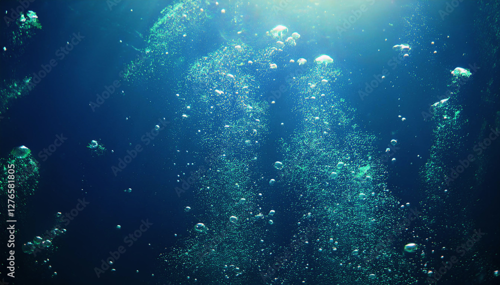 Fototapeta premium 気泡