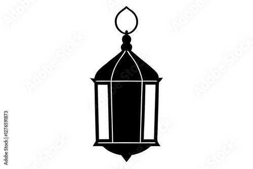 vector illustration of a lantern