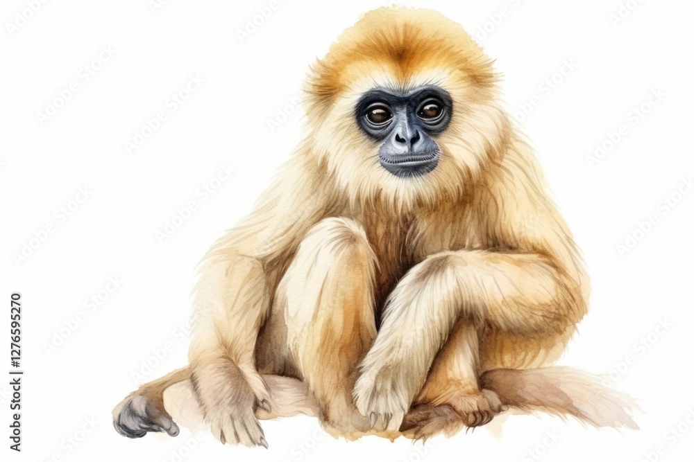 Fototapeta premium Wildlife animal monkey mammal.