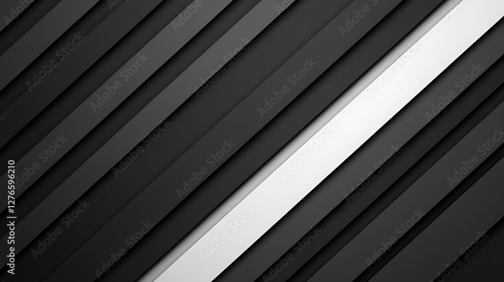 Abstract Black and White Diagonal Stripes Design Abstract Black and White Diagonal Stripes Design