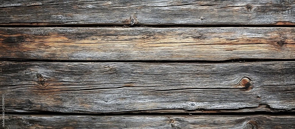 Obraz premium Aged Wooden Plank Background