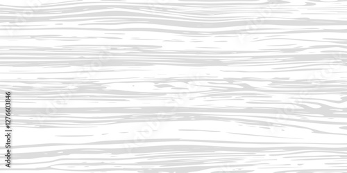 White wood plank texture vector background, White wooden table top view.