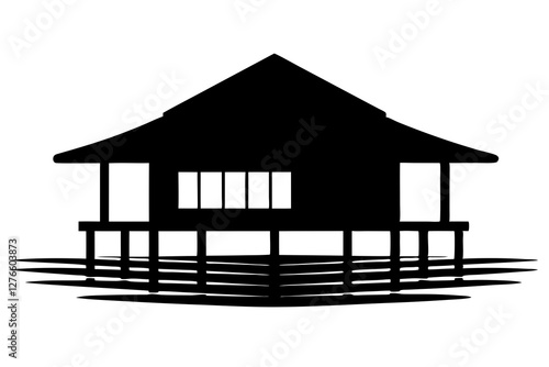 lifeguard hut on the beach