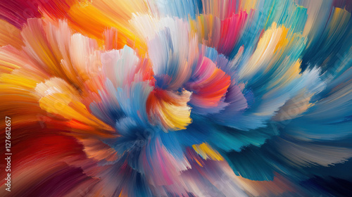 Wallpaper Mural Vibrant Abstract Swirls of Color in Dynamic Motion Capturing Energy and Creativity for Artistic Backgrounds and Design Elements Torontodigital.ca