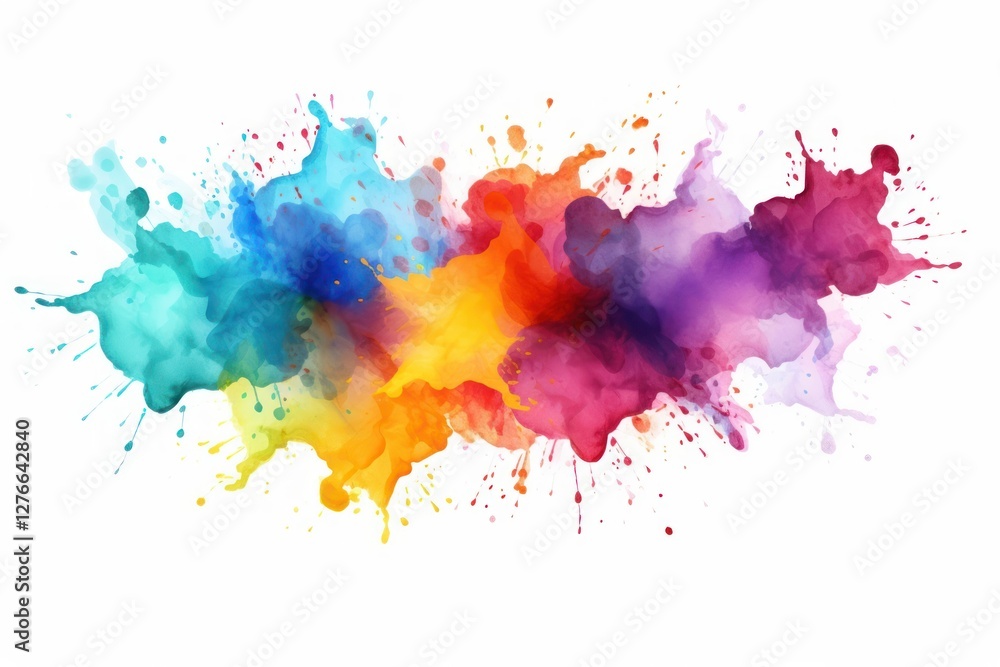 Color splatter backgrounds drawing white background. Color splatter backgrounds drawing white background.
