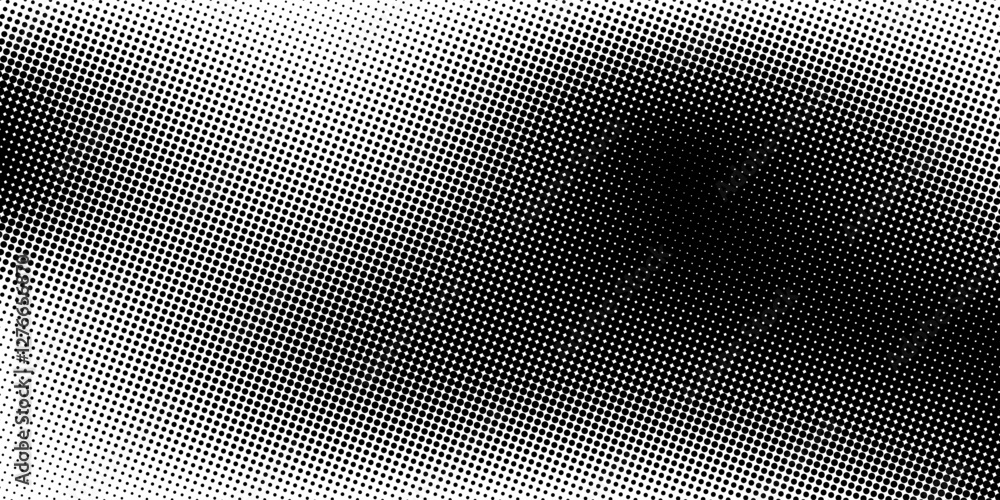 Fototapeta premium halfton pattern dot background texture overlay grunge distress linear vector. modern style