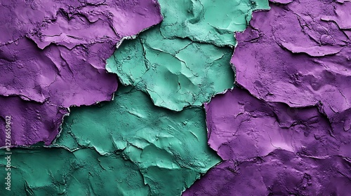 Wallpaper Mural Textured purple and teal abstract background Torontodigital.ca