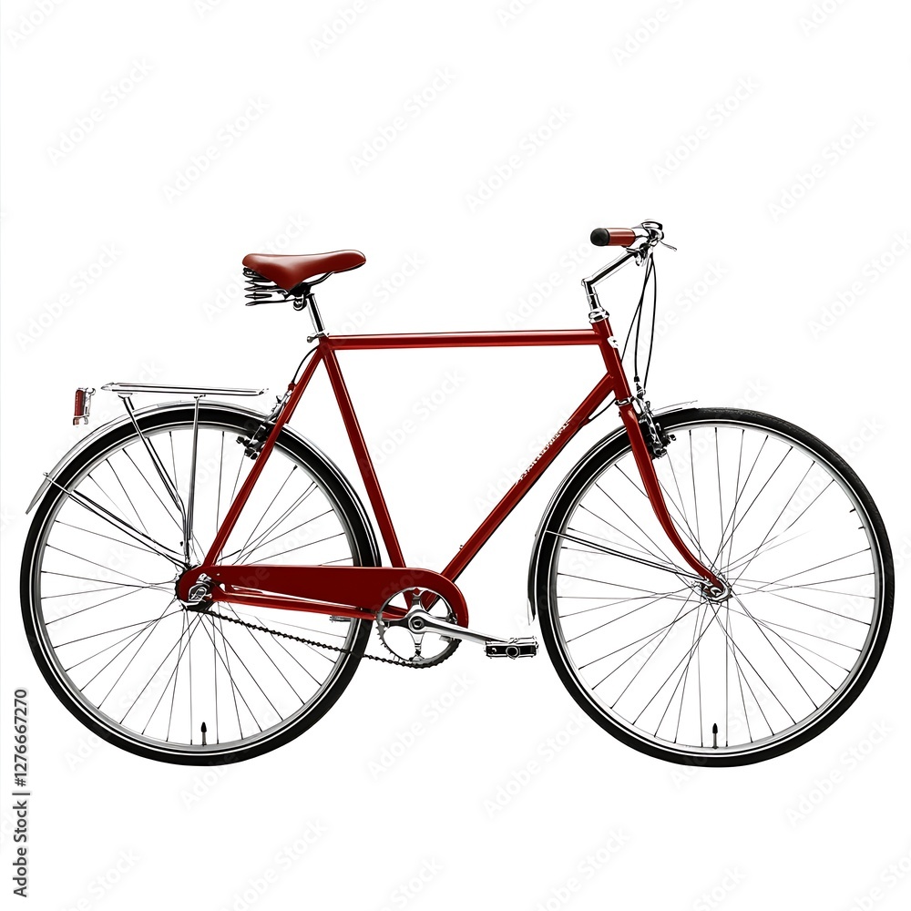 High-resolution bicycle with white background High-resolution bicycle with white background