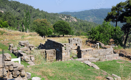 Labranda Ancient City in Mugla, Turkey. photo