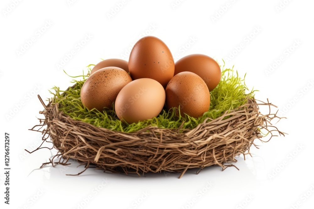 Farm egg organic basket. Farm egg organic basket.