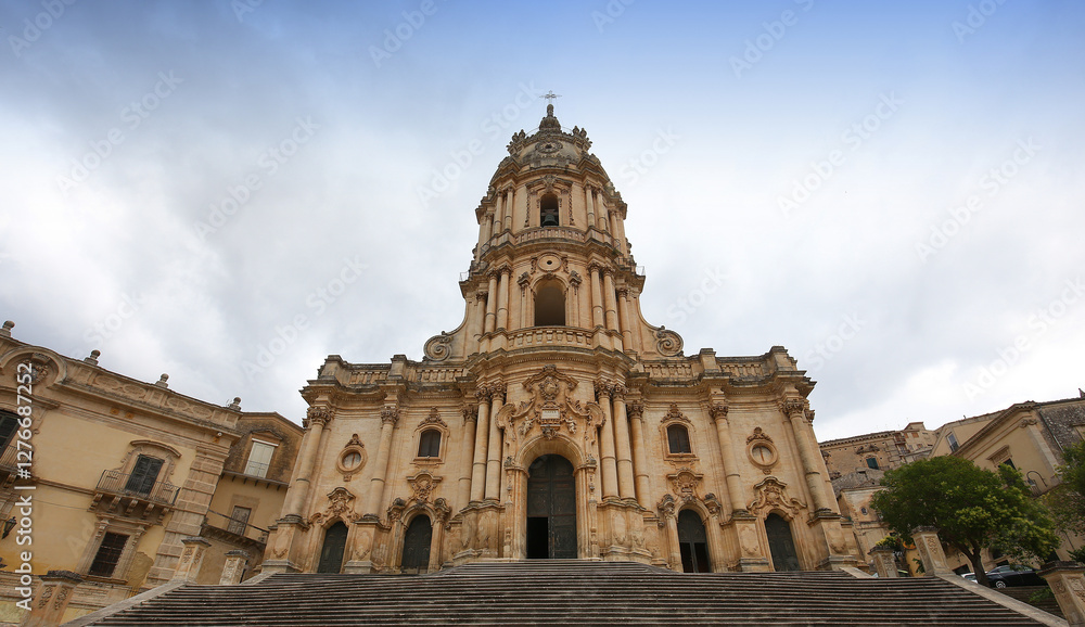 duomo of san Giorgio, Modica, sicily, Italy