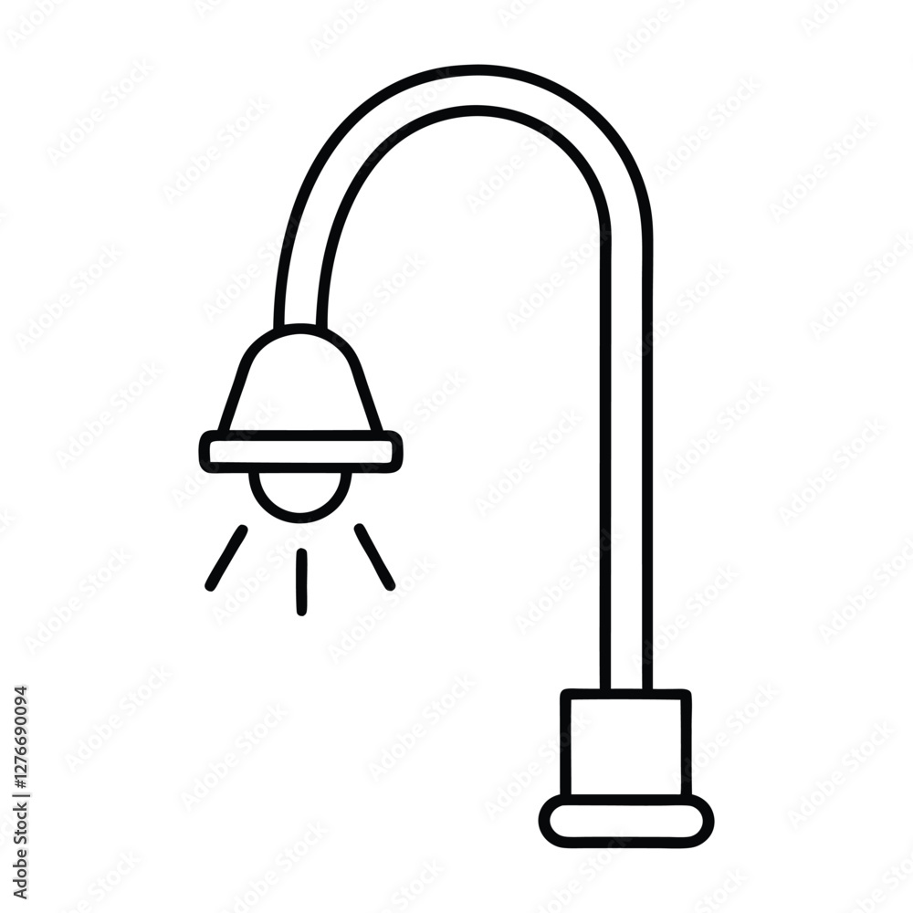 Street Lamp icon vector image Can be used for Lighting Street Lamp icon vector image Can be used for Lighting