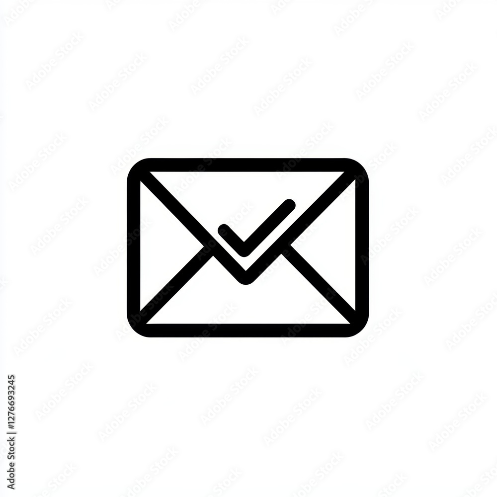 High tech icon. mail High tech icon. mail
