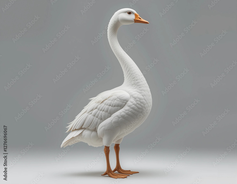Obraz premium Quacking Joy: Duck