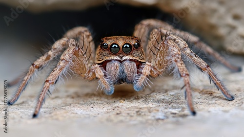 Wallpaper Mural Close-up of a Jumping Spider Torontodigital.ca