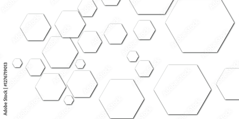 Abstract technology white and grey geometric hexagon shape on transparent background vector.
Abstract technology white and grey geometric hexagon shape on transparent background vector.