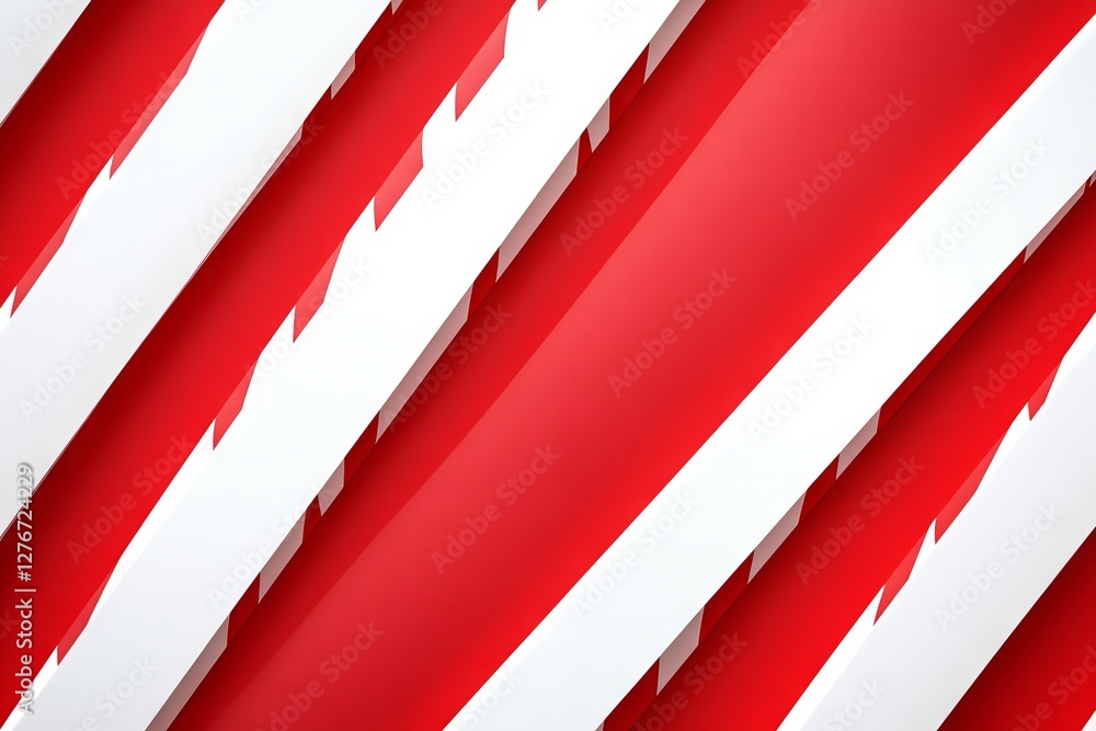 Peppermint diagonal stripes in a seamless pattern, creating a candy cane Christmas background Peppermint diagonal stripes in a seamless pattern, creating a candy cane Christmas background