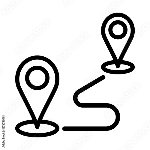 Tracking Outline Icon