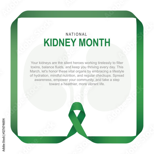 National Kidney Awareness Month