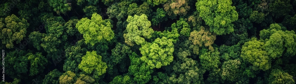 Naklejka premium Sustainable forestry practices balance wood production with conservation.