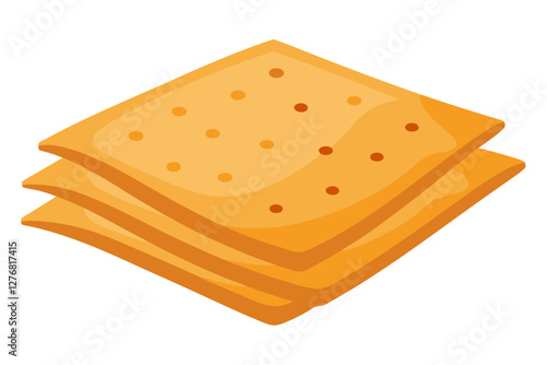 Matzah Unleavened Bread Vector Graphic for Religious Celebrations