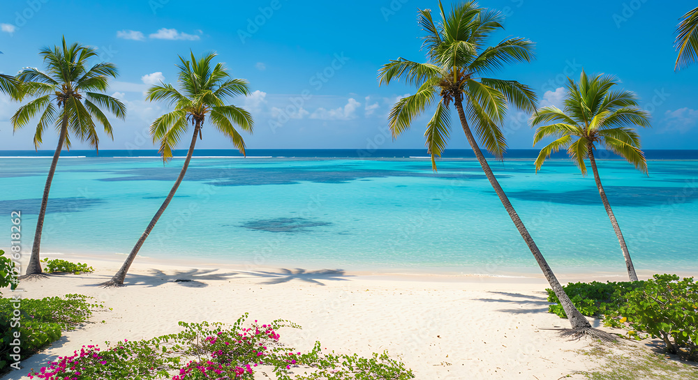 Fototapeta premium A captivating photograph of a stunning beach.