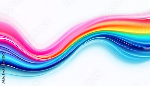 The image features two wavy lines that evoke the appearance of flowing water, set against a white background.