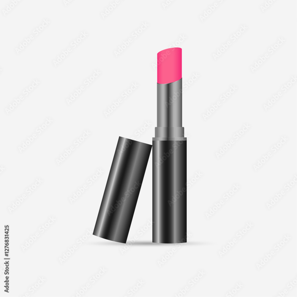 Obraz premium lipstick mockup, cosmetics packaging design