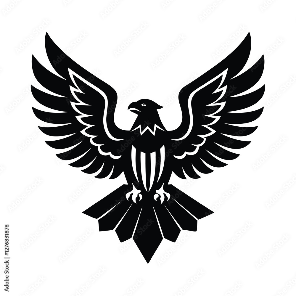 Obraz premium eagle with wings