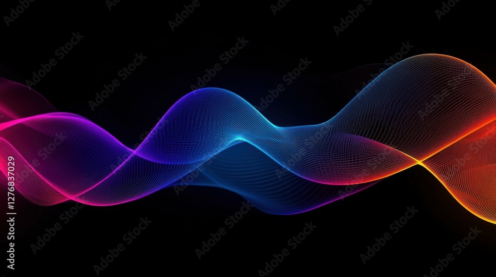 abstract digital wave pattern, isolated background, vibrant colors, futuristic design, dynamic movement, high energy, modern art, neon colors abstract digital wave pattern, isolated background, vibrant colors, futuristic design, dynamic movement, high energy, modern art, neon colors